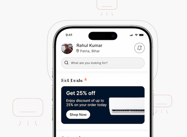 App UI screenshot